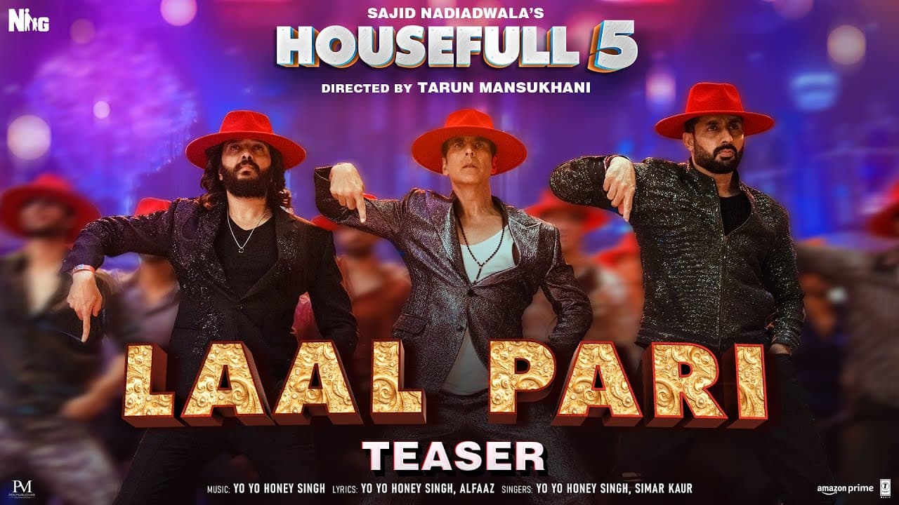 LAAL PARI (Teaser): Yo Yo Honey Singh | Sajid Nadiadwala | Tarun Mansukhani | Housefull 5 - 6th June