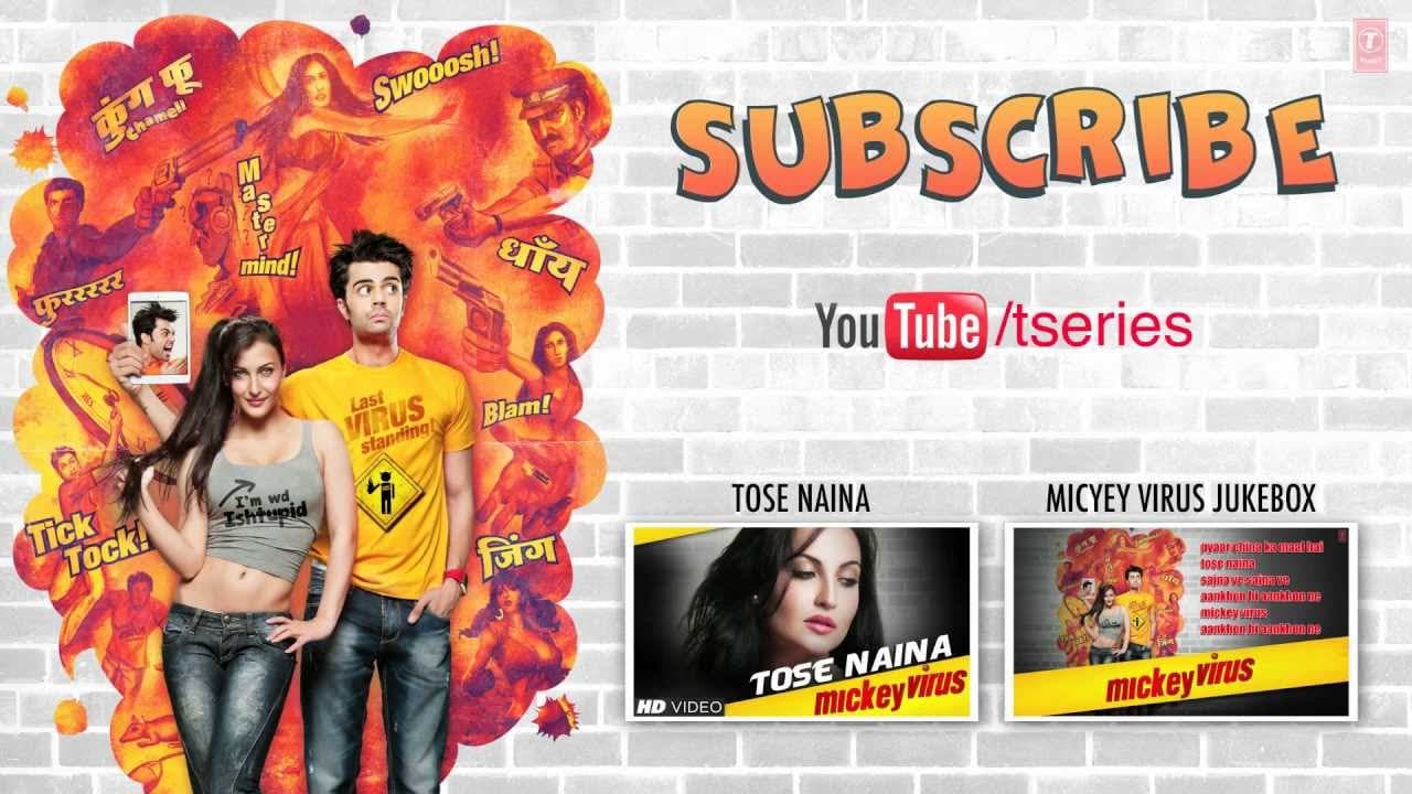 Tose Naina Song By Arijit Singh | Lyric Video || Mickey Virus | Manish Paul