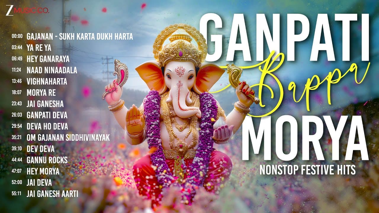 Ganpati Bappa Morya - Nonstop Festive Hits | Gajanan - Sukh Karta Dukh Harta, Ya Re Ya & More