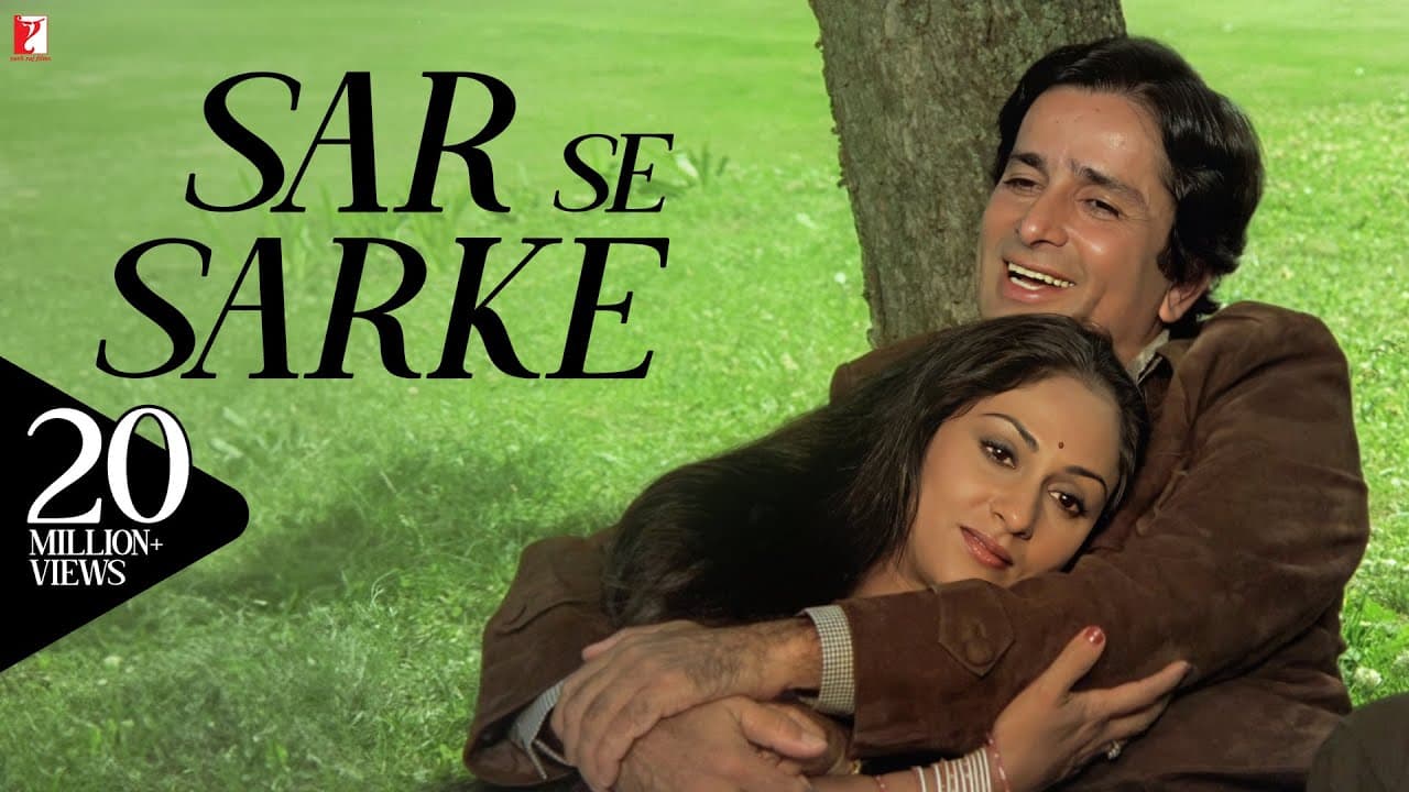 Sar Se Sarke | Full Song | Silsila | Shashi Kapoor, Jaya Bachchan | Kishore Kumar, Lata Mangeshkar