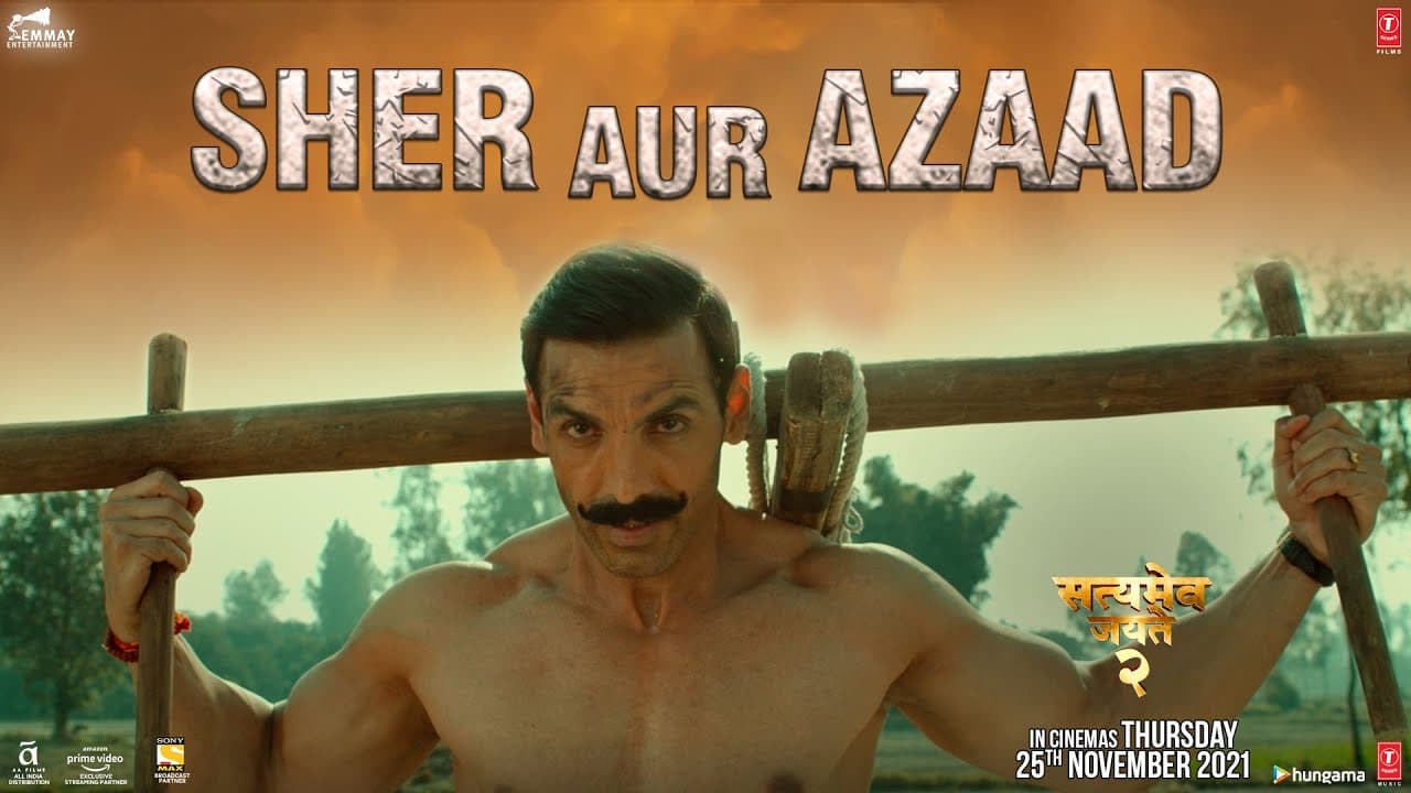 Sher Aur Azaad (Dialogue Promo) Satyameva Jayate 2 | John Abraham, Divya Khosla Kumar | T-Series