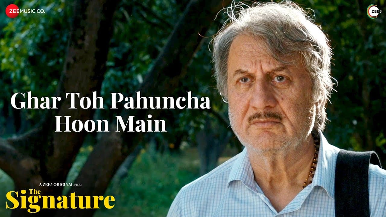Ghar Toh Pahuncha Hoon Main - The Signature | Anupam Kher | Talat Aziz | Rohit Sharma | Gajendra A