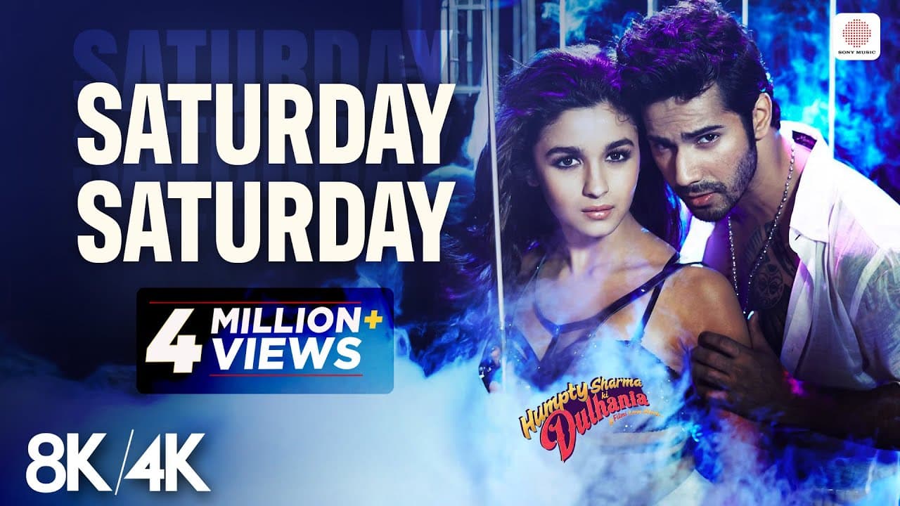 Saturday Saturday - 8K/4K Music Video | Alia Bhatt, Varun Dhawan | Badshah, Akriti, Indeep Bakshi
