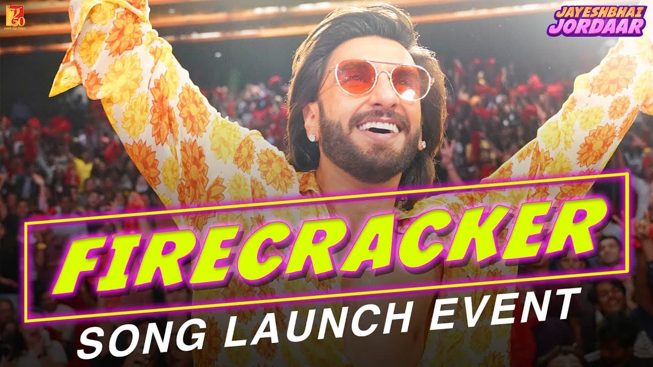 Firecracker Song Launch Event | Jayeshbhai Jordaar | Ranveer Singh