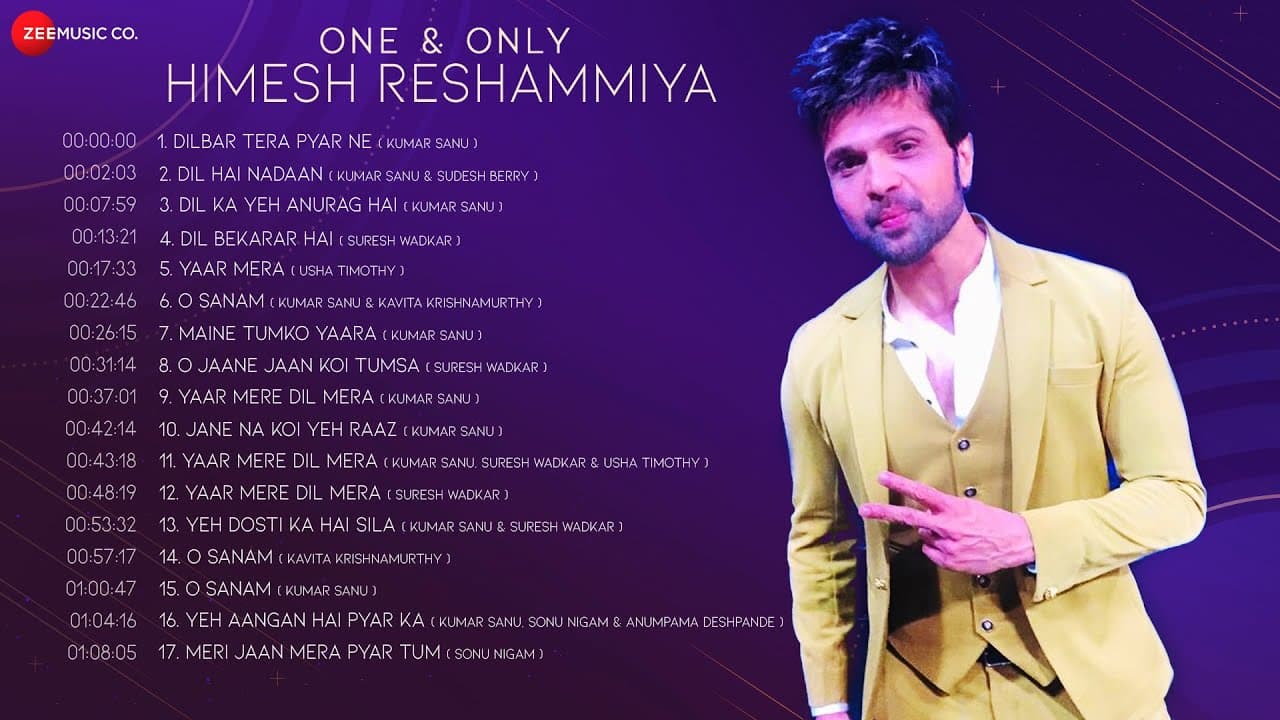 One & Only Himesh Reshammiya | Full Album | Kumar Sanu, Sonu Nigam, Kavita K, Suresh Wadkar