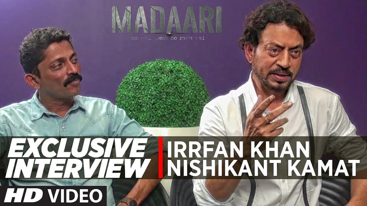 MADAARI  | Exclusive Interview  | Irrfan Khan, Nishikant Kamat | T-Series