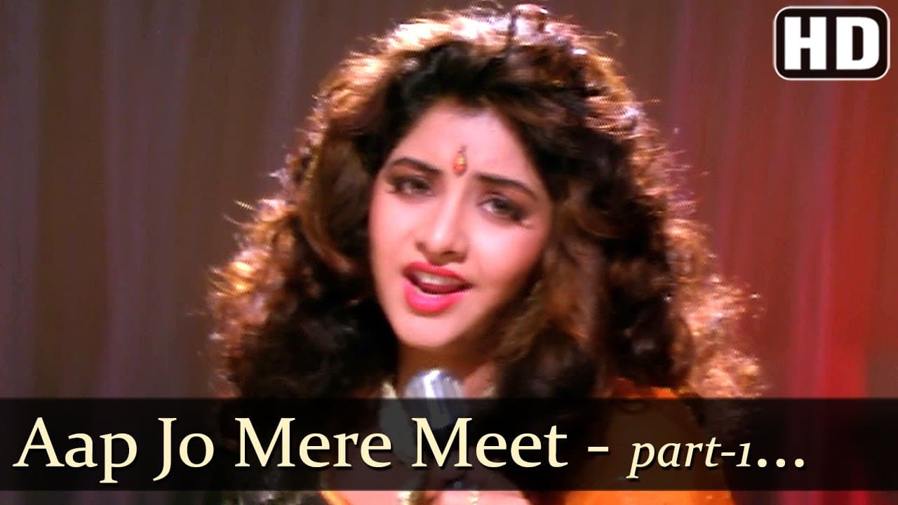 Aap Jo Mere Meet Na Hote Part-1- Divya Bharti - Geet - Bollywood Songs
