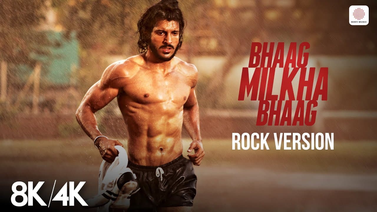 Bhaag Milkha Bhaag (Rock Version) - 8K/4K Music Video | Farhan Akhtar | Siddharth Mahadevan