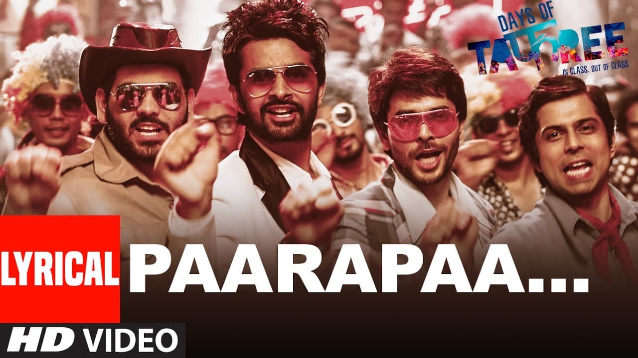 PAARAPAA Lyrical Video Song | DAYS OF TAFREE - IN CLASS OUT OF CLASS | BOBBY-IMRAN | T-Series
