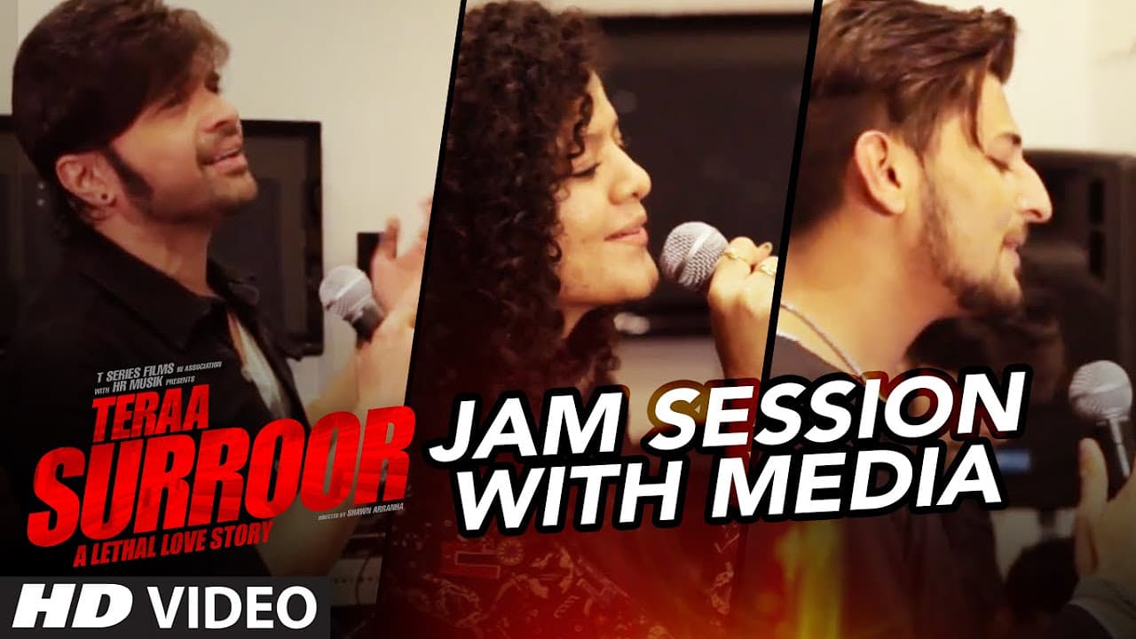 Teraa Surroor JAM SESSION With Media | HIMESH RESHAMMIYA, DARSHAN RAVAL & PALAK MUCHHAL | T-Series