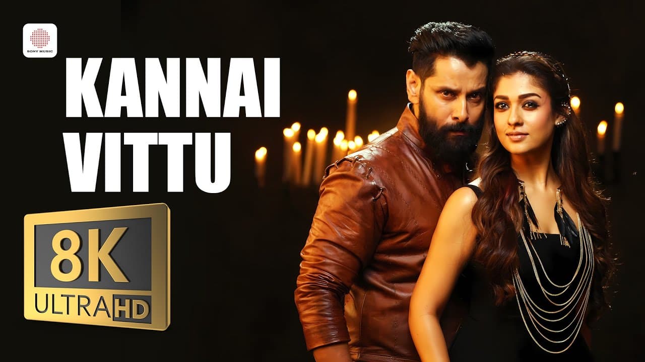 Iru Mugan - Kannai Vittu 8K/4K Video Song | Vikram, Nayanthara | Harris Jayaraj