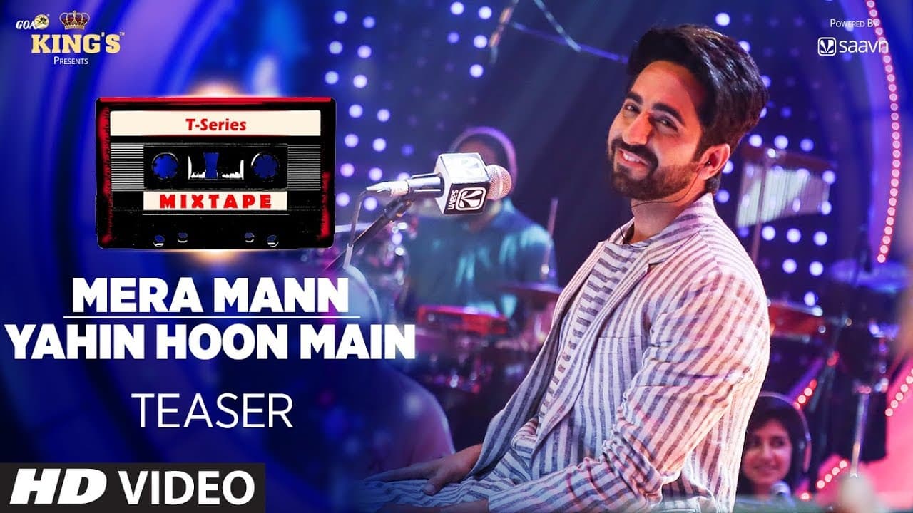 Mera Mann/Yahin Hoon Main Teaser | T-Series Mixtape | Ayushmann Khurrana | Releasing 10 August