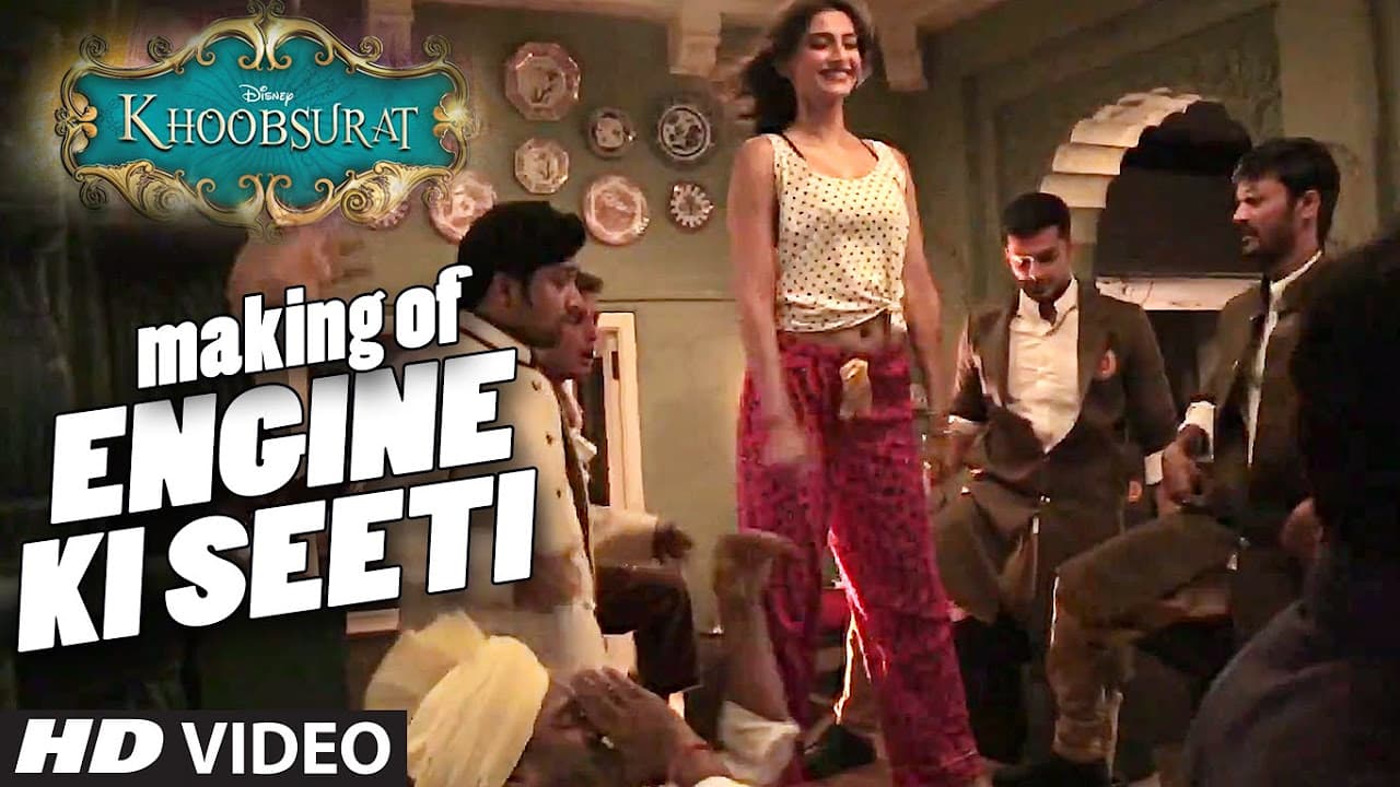 Making of "Engine Ki Seeti" Song | Khoobsurat | Sonam Kapoor