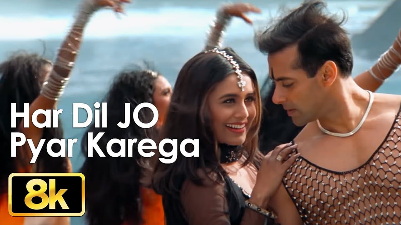 Har Dil Jo Pyar Karega 8K Full Song: Salman Khan | Rani Mukherjee | Udit Narayan, Alka Yagnik
