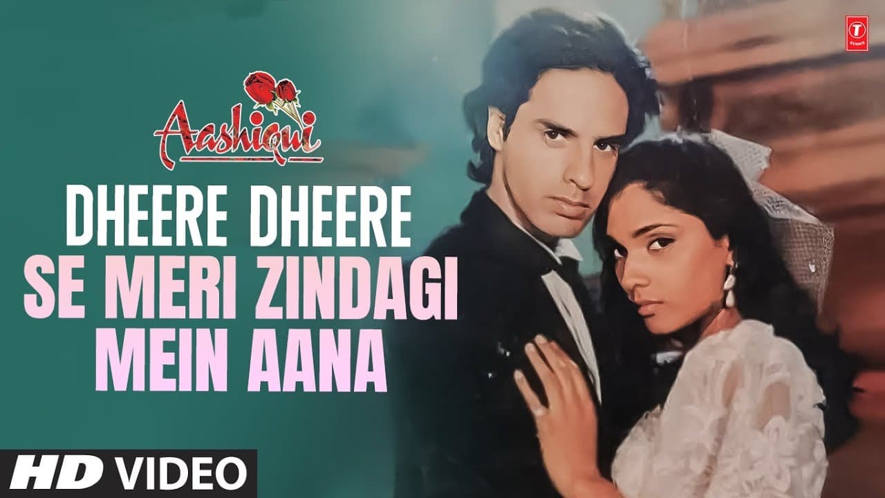 Dheere Dheere Se Meri Zindagi Mein Aana (Full Song) | Aashiqui | Rahul Roy, Anu Agarwal | T-Series