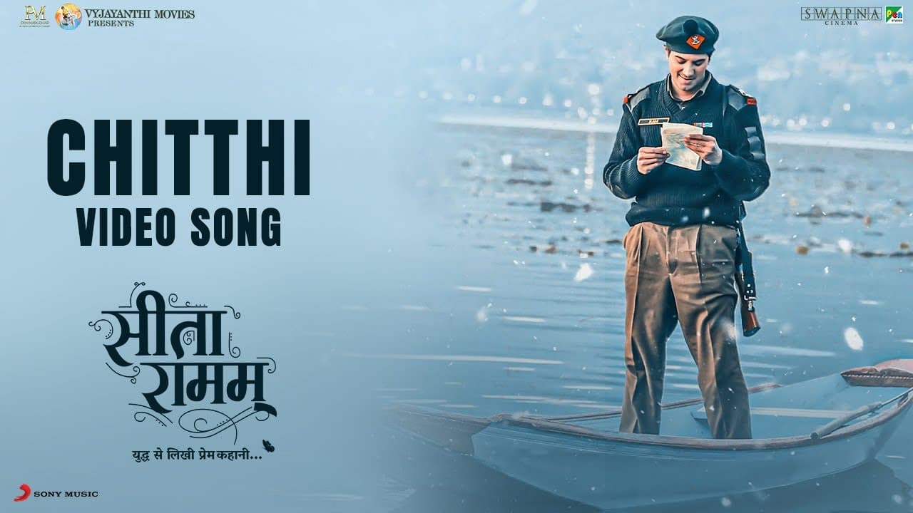 Chitthi - Official Music Video | Sita Ramam | Vishal Chandrashekhar | Varun Grover, Yazin Nizar