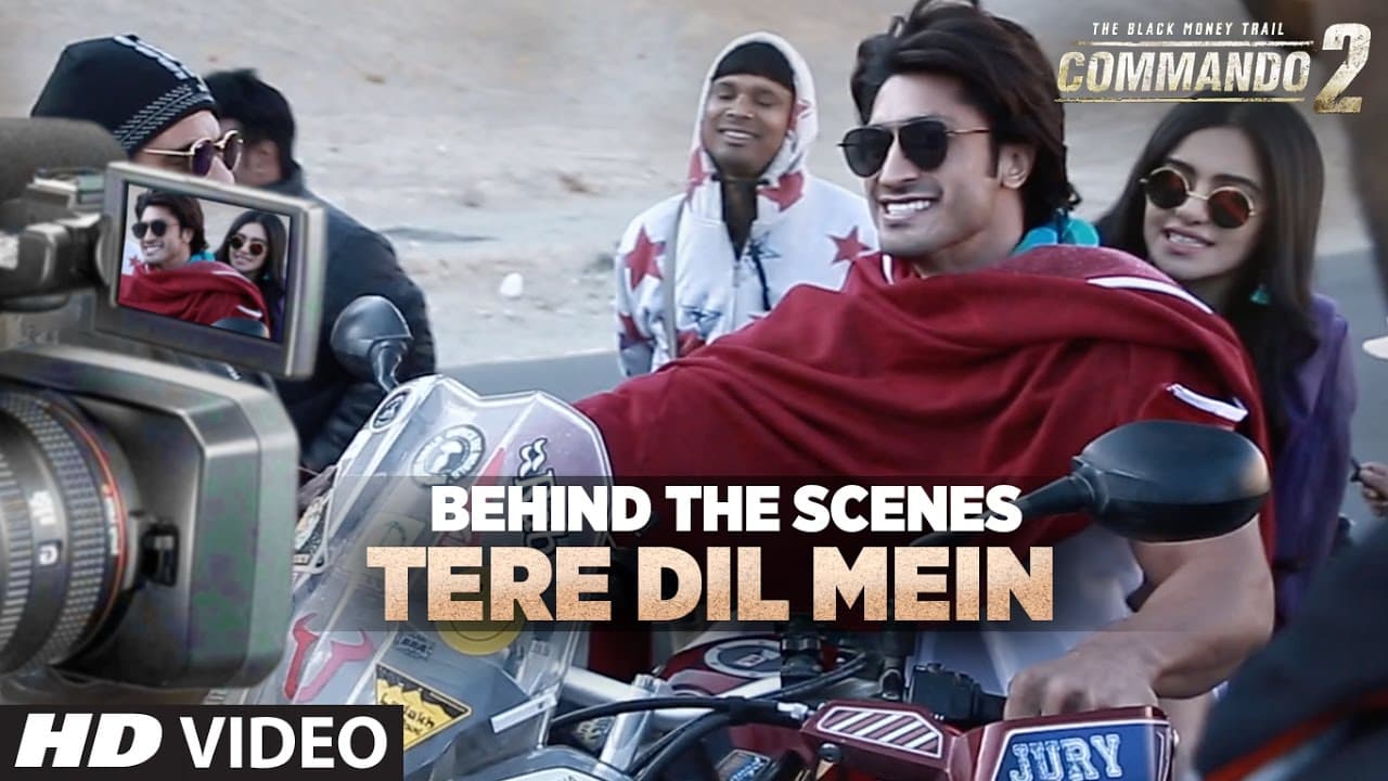 Making of Tere Dil Mein Song | Commando 2 | Vidyut Jammwal, Adah Sharma, Esha Gupta, F