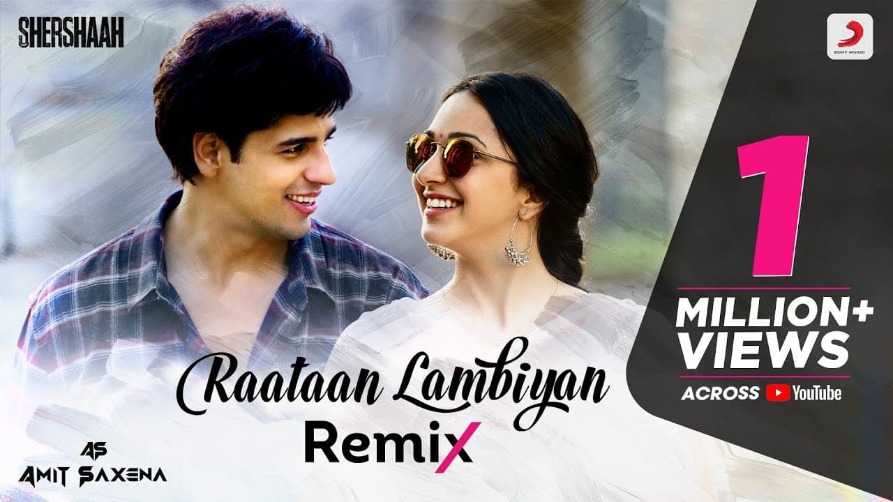 Raataan Lambiyan - Official Remix Version | Shershaah | Tanishk B | Jubin N | Asees | DJ Amit Saxena