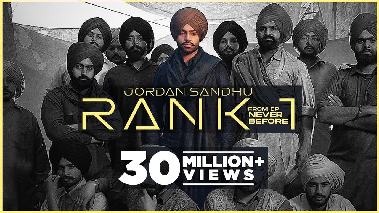Rank 1 (Official Video) Jordan Sandhu | Desi Crew | Latest Punjabi Song 2023 | New Punjabi Song 2023