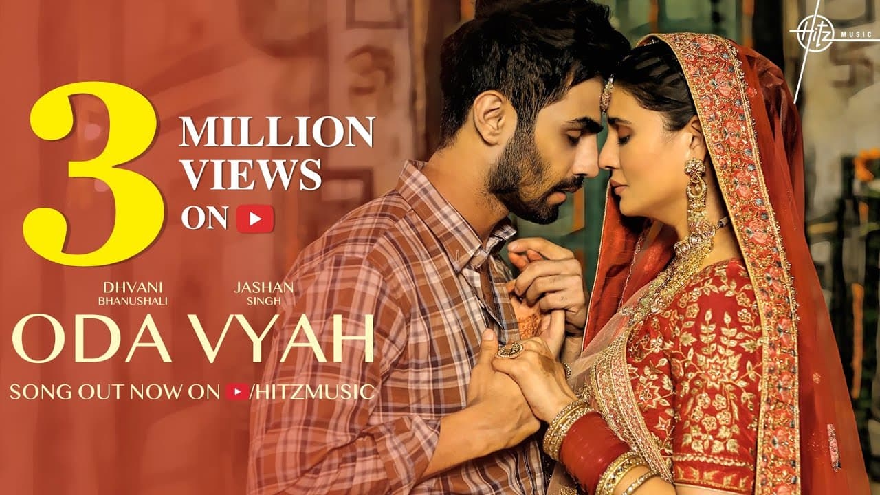 Oda Vyah (Song) | Jashan Singh, Dhvani Bhanushali | Malti C, Karan J, Robby S | Vinod B | Hitz Music
