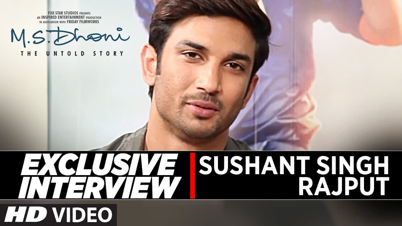 Exclusive Interview with Sushant Singh Rajput || M.S. Dhoni: The Untold Story || T-Series