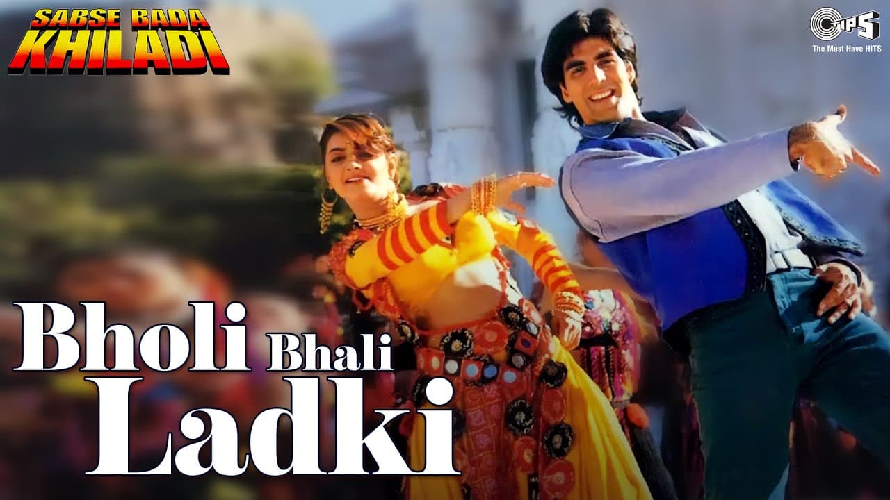 Bholi Bhali Ladki | Sabse Bada Khiladi | Akshay Kumar, Mamta | Kumar Sanu, Alka Yagnik | 90's Hits