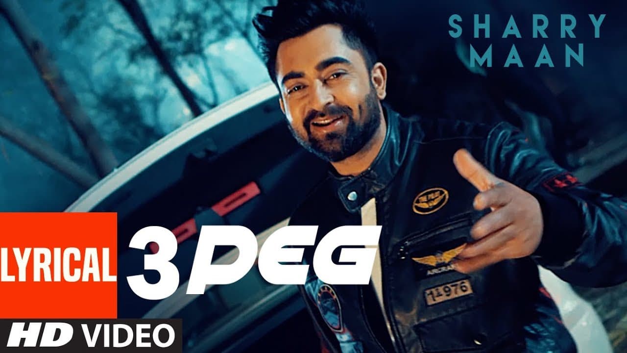 3 Peg Sharry Mann Lyric Video | "Latest Punjabi Songs" 2016 | Ravi Raj | T-Series Apnapunjab