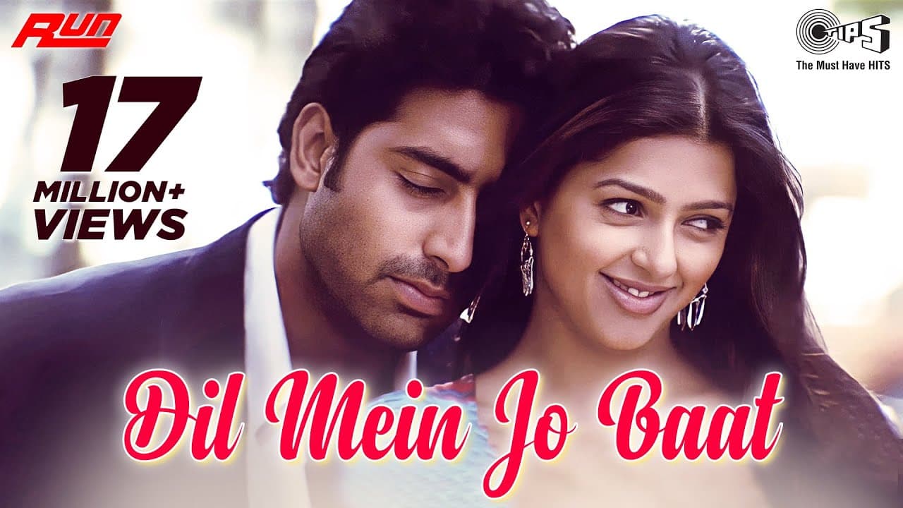 Dil Mein Jo Baat - Full Video | Run | Abhishek Bachchan, Bhoomika Chawla | Alka Yagnik, Sonu Nigam