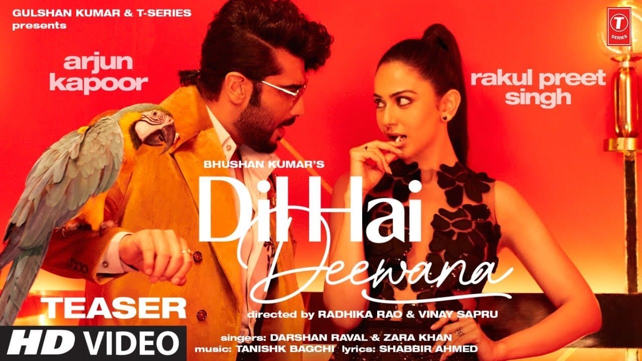 Song Teaser► Dil Hai Deewana | Arjun K, Rakul | Darshan, Zara | Tanishk, Shabbir | Radhika, Vinay
