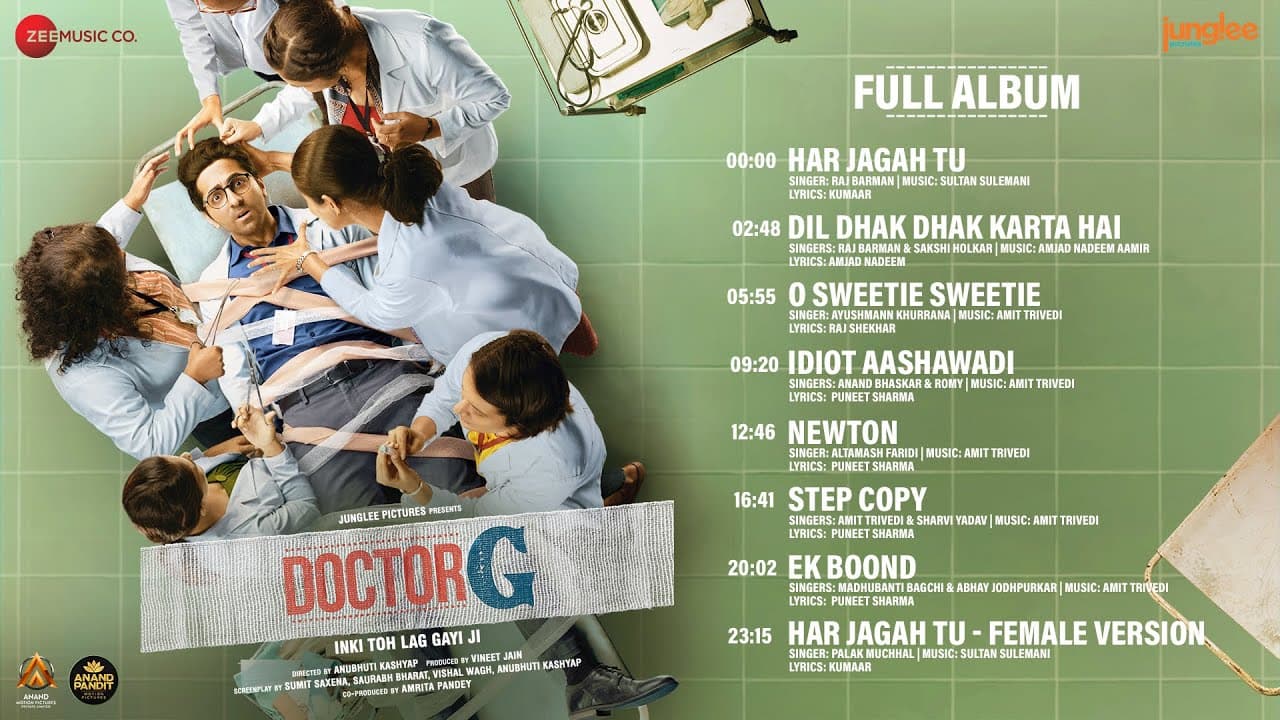 Doctor G - Full Album | Ayushmann Khurrana, Rakul Preet | Amit Trivedi, Amjad Nadeem Aamir, Sultan S