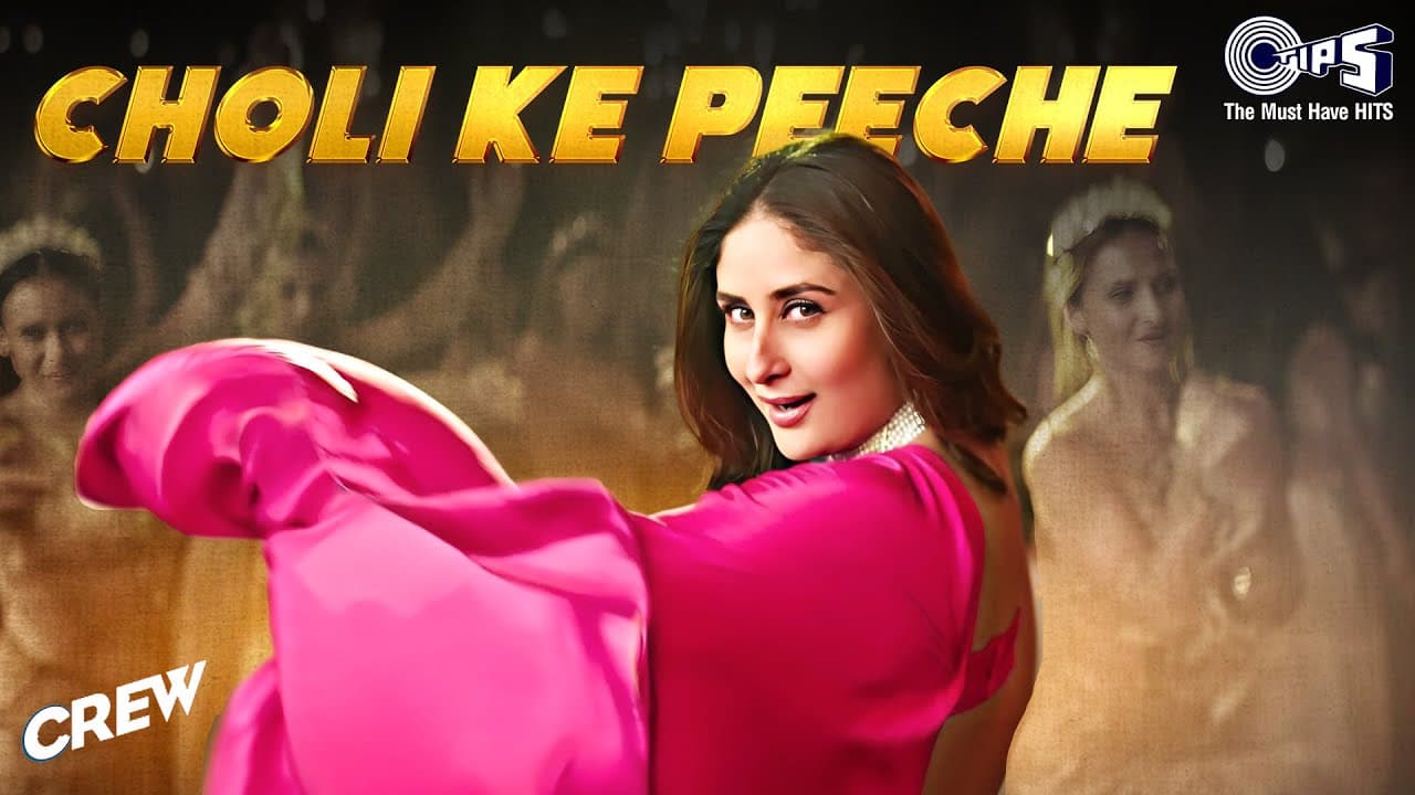 Choli Ke Peeche Film Version | Crew |@diljitdosanjh,Tabu, Kareena Kapoor, Kriti Sanon |Alka,Ila Arun