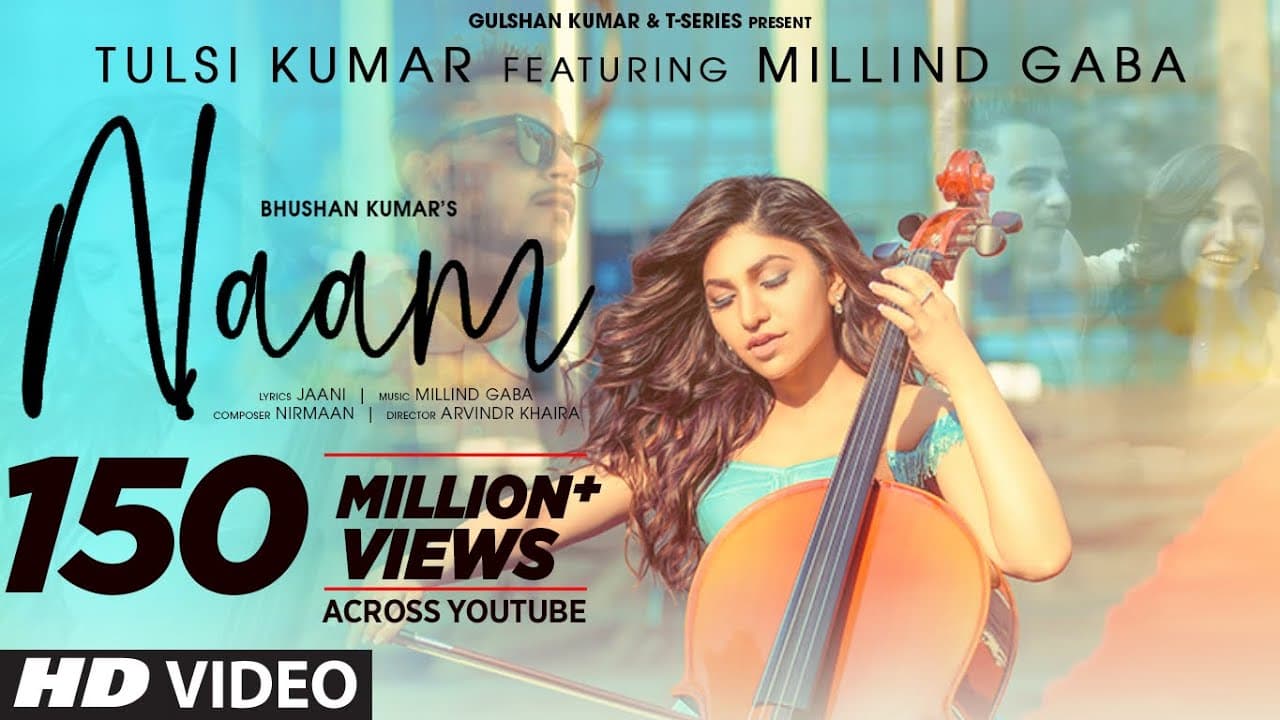 Naam Official Video | Tulsi Kumar Feat. Millind Gaba | Jaani |Nirmaan,Arvindr Khaira | Bhushan Kumar