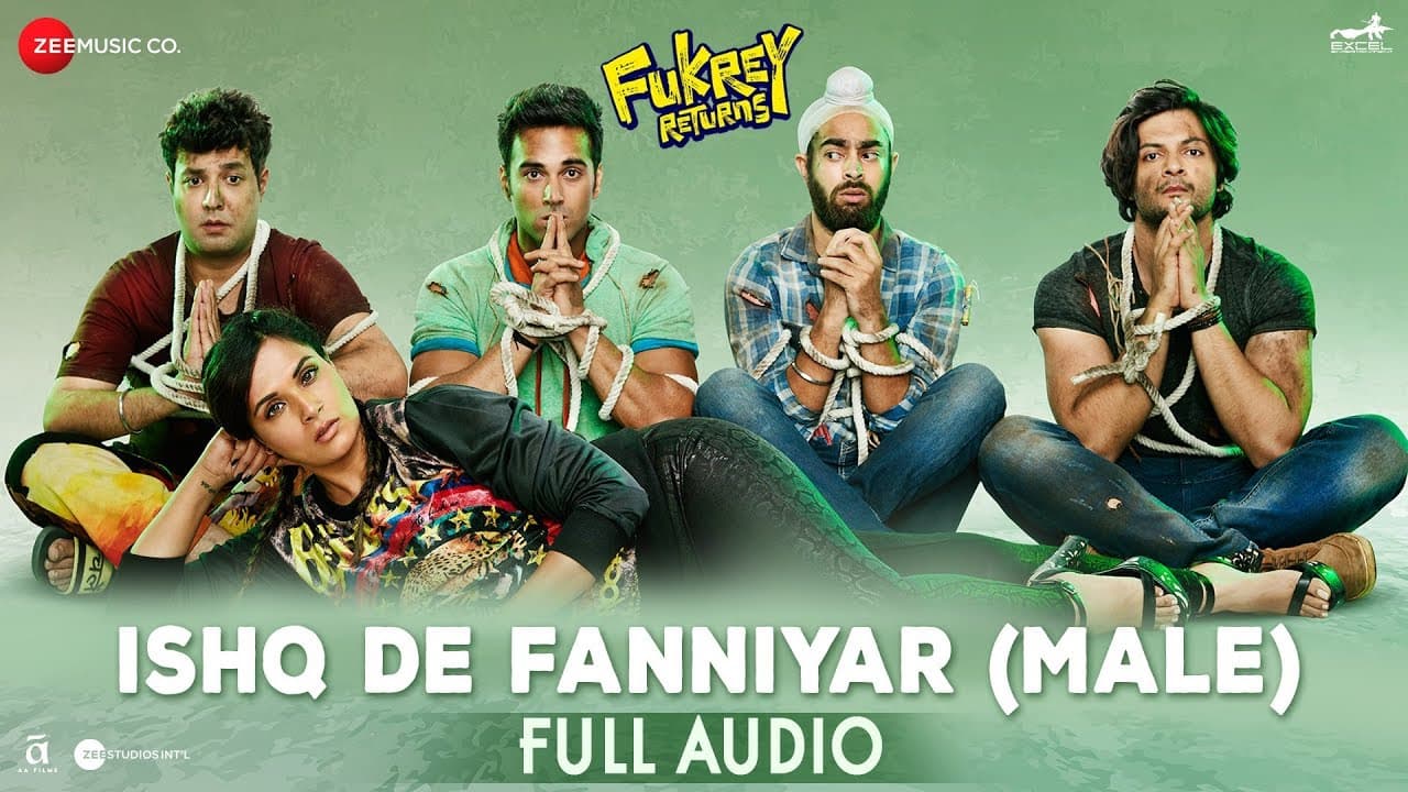 Ishq De Fanniyar (Male) - Full Audio | Fukrey Returns | Shaarib & Toshi