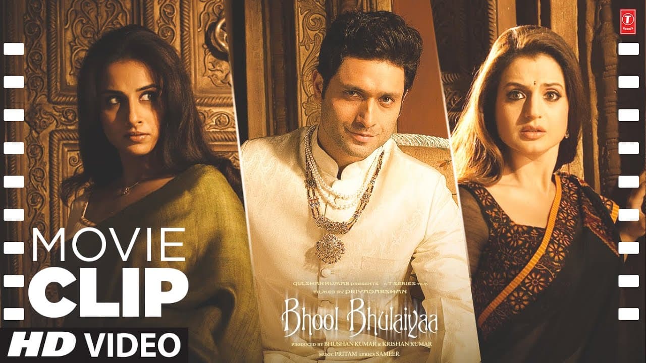 Bhool Bhulaiyaa: Who is the Real Manjulika☠️? - Scary Scene😱| Akshay Kumar,Shiny A,Vidya B,Amisha P