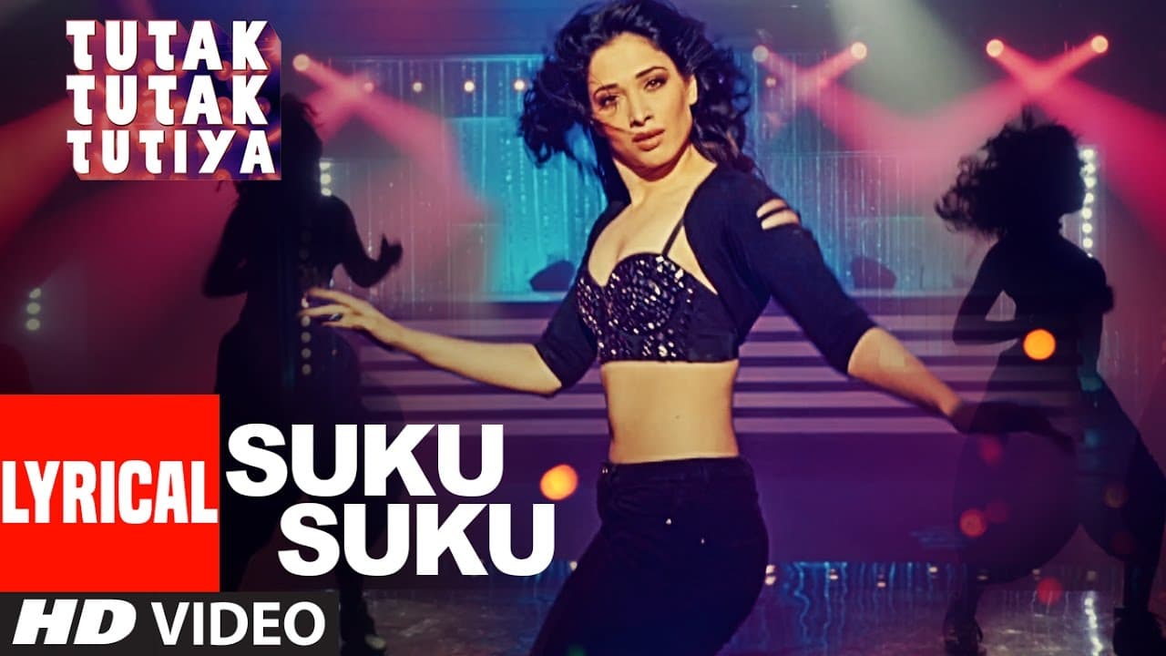 SUKU SUKU Lyrical Video Song | Tutak Tutak Tutiya | Prabhudeva ,Sonu Sood & Tamannaah