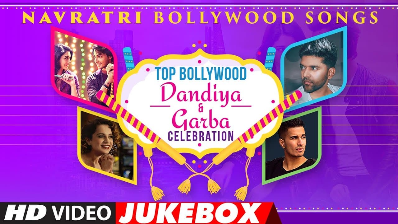 Top Bollywood Dandiya & Garba Celebration - Navratri Bollywood Songs | Video Jukebox | T-Series