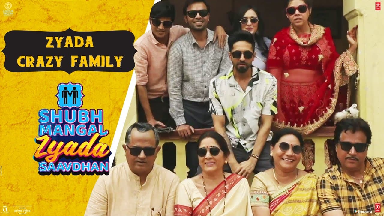 The ZYADA Crazy Family Of Shubh Mangal Zyada Saavdhan | In theatres on 21st Feb 2020