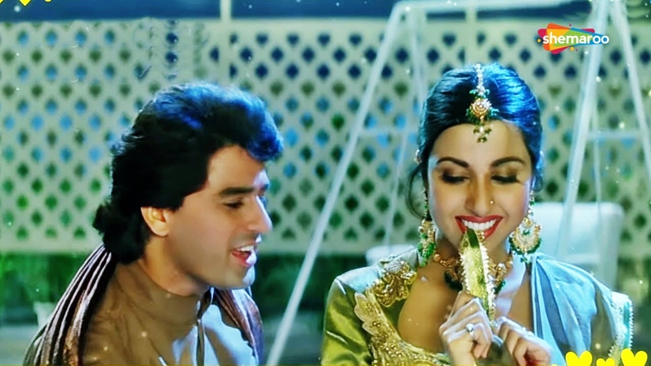 फूल मै भेजूं | अयूब खान | साधिका | लता म. | कुमार सानू | Salma Pe Dil Aagaya - HD Lyrical | Hit Song