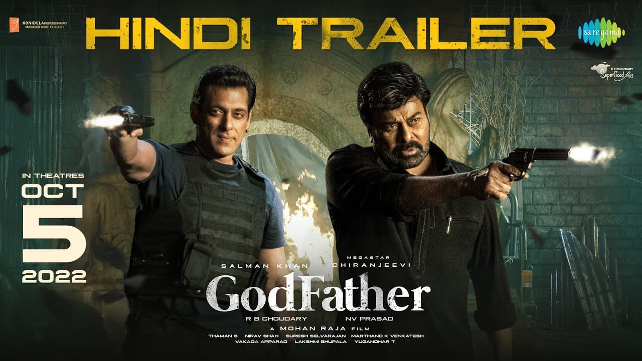 God Father - Hindi Trailer | Megastar Chiranjeevi | Salman Khan | Mohan Raja | Thaman S
