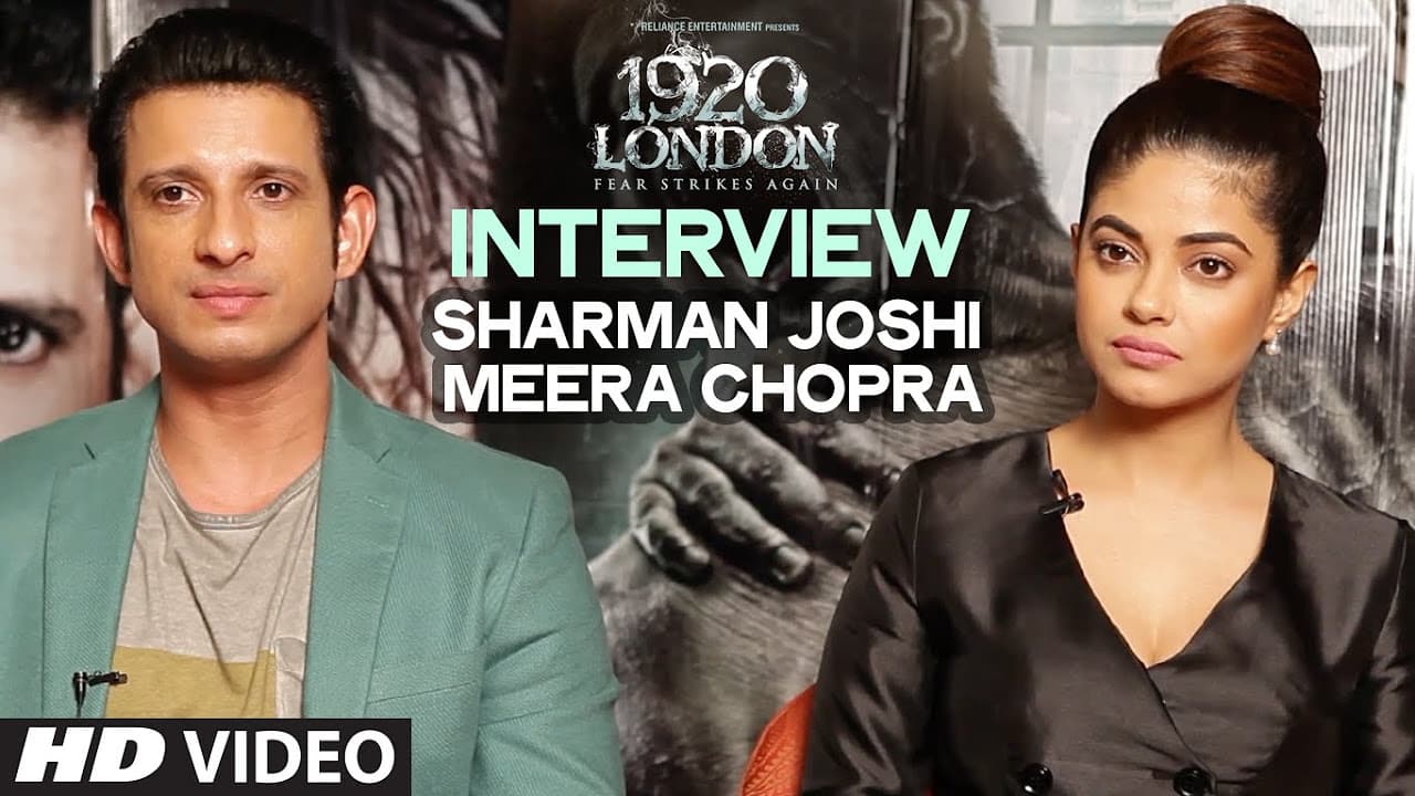 1920 LONDON : Sharman Joshi & Meera Chopra Exclusive Interview | T-Series