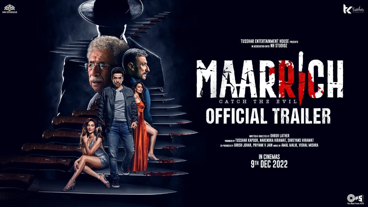 Maarrich - Official Trailer | Tusshar Kapoor | Naseeruddin Shah | Rahul Dev | 9th December