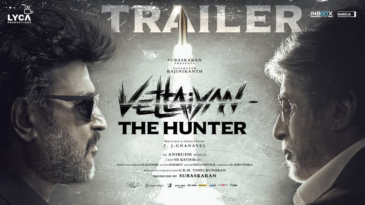 Vettaiyan The Hunter (Hindi) - Trailer | Rajinikanth | Amitabh Bachchan | T.J. Gnanavel | Anirudh
