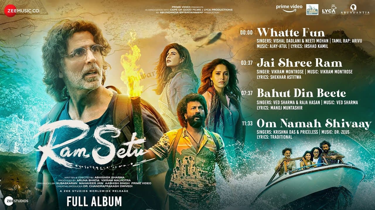 Ram Setu - Full Album | Akshay Kumar, Jacqueline F, Nushrratt B| Ajay-Atul, Vikram M, Dr Zeus, Ved S