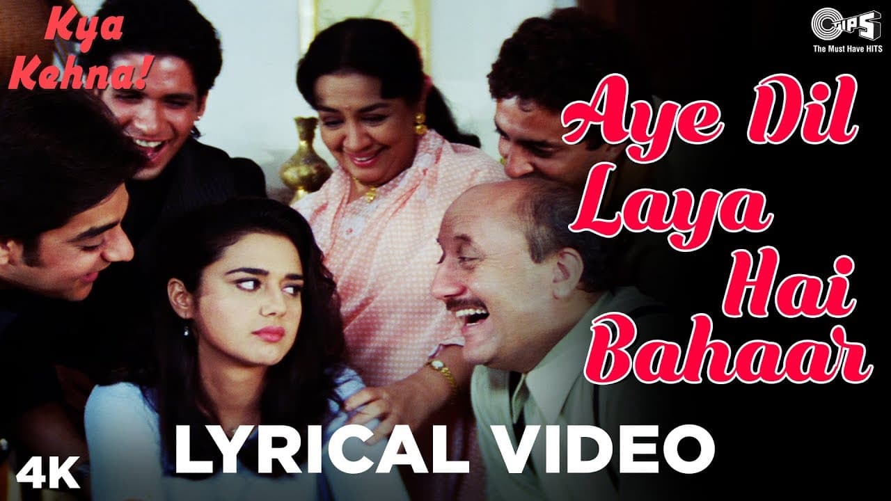 Aye Dil Laya Hai Bahaar Lyrical - Kya Kehna | Preity Zinta | Kavita Krishnamurthy & Hariharan