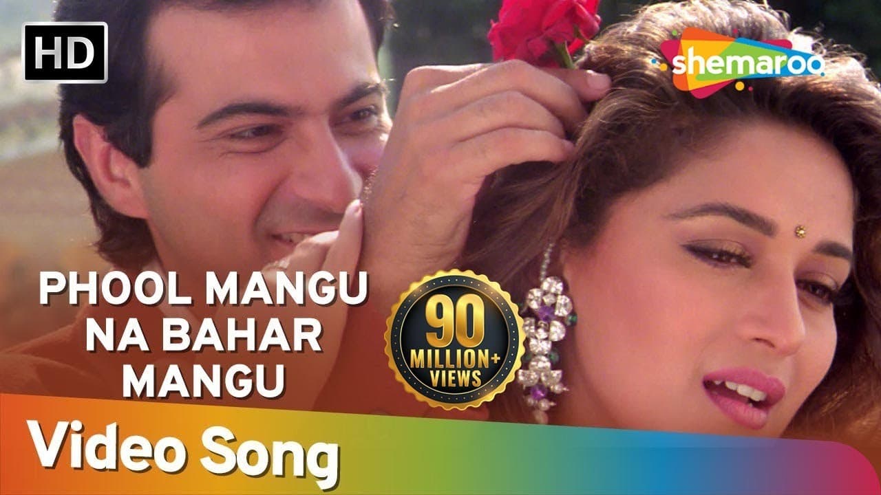 Phool Mangoo Naa Bahaar | Raja Songs | Madhuri Dixit | Sanjay Kapoor | Udit Narayan | Alka Yagnik