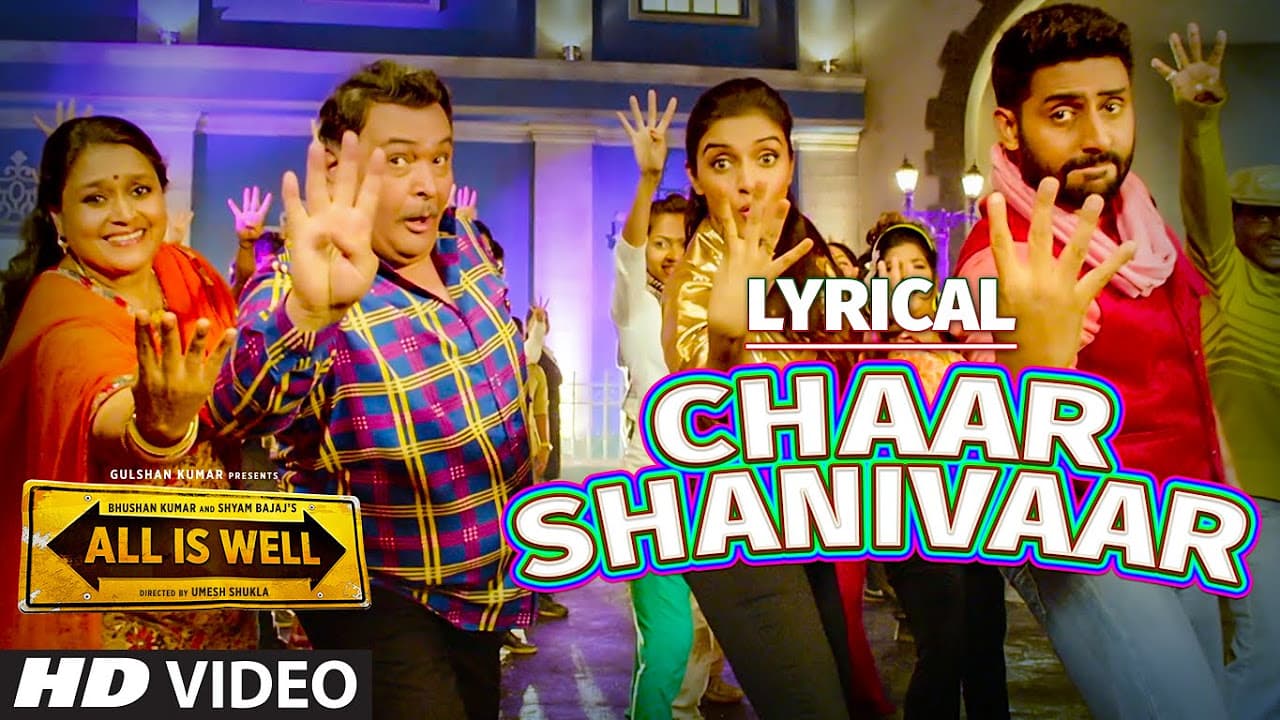 'Chaar Shanivaar' Full Song with LYRICS - Badshah | Vishal, Amaal Mallik | All Is Well