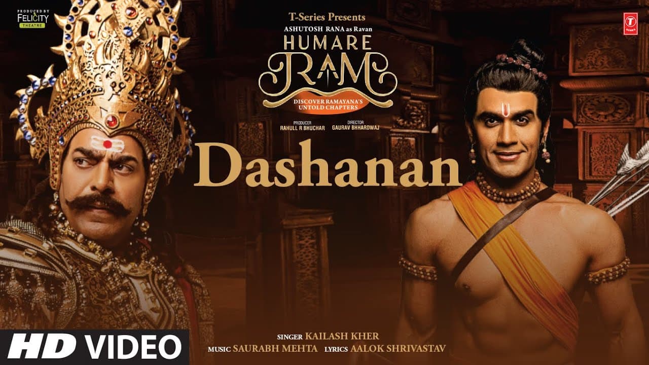 Dashanan: Theme Song l Ashutosh Rana l Kailash Kher l Aalok Shrivastav l Humare Ram-Dussehra Special