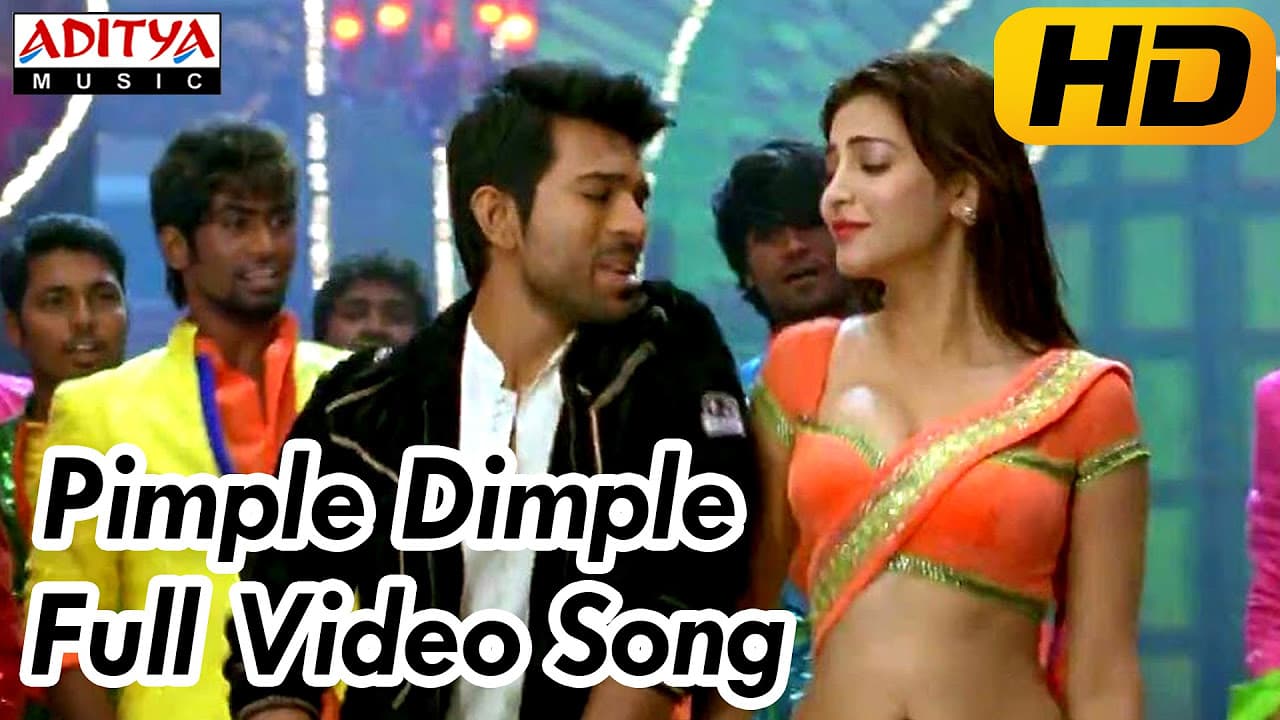 Pimple Dimple Full Video Song | Yevadu Video Songs | Ram Charan Teja,Shruti Haasan | Devi Sri Prasad