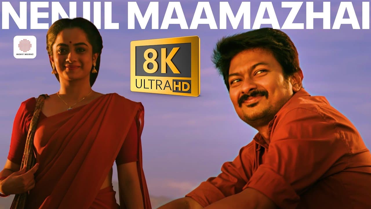 Nimir - Nenjil Maamazhai 8K/4K Video Song | Udhayanidhi Stalin, Namitha Pramod