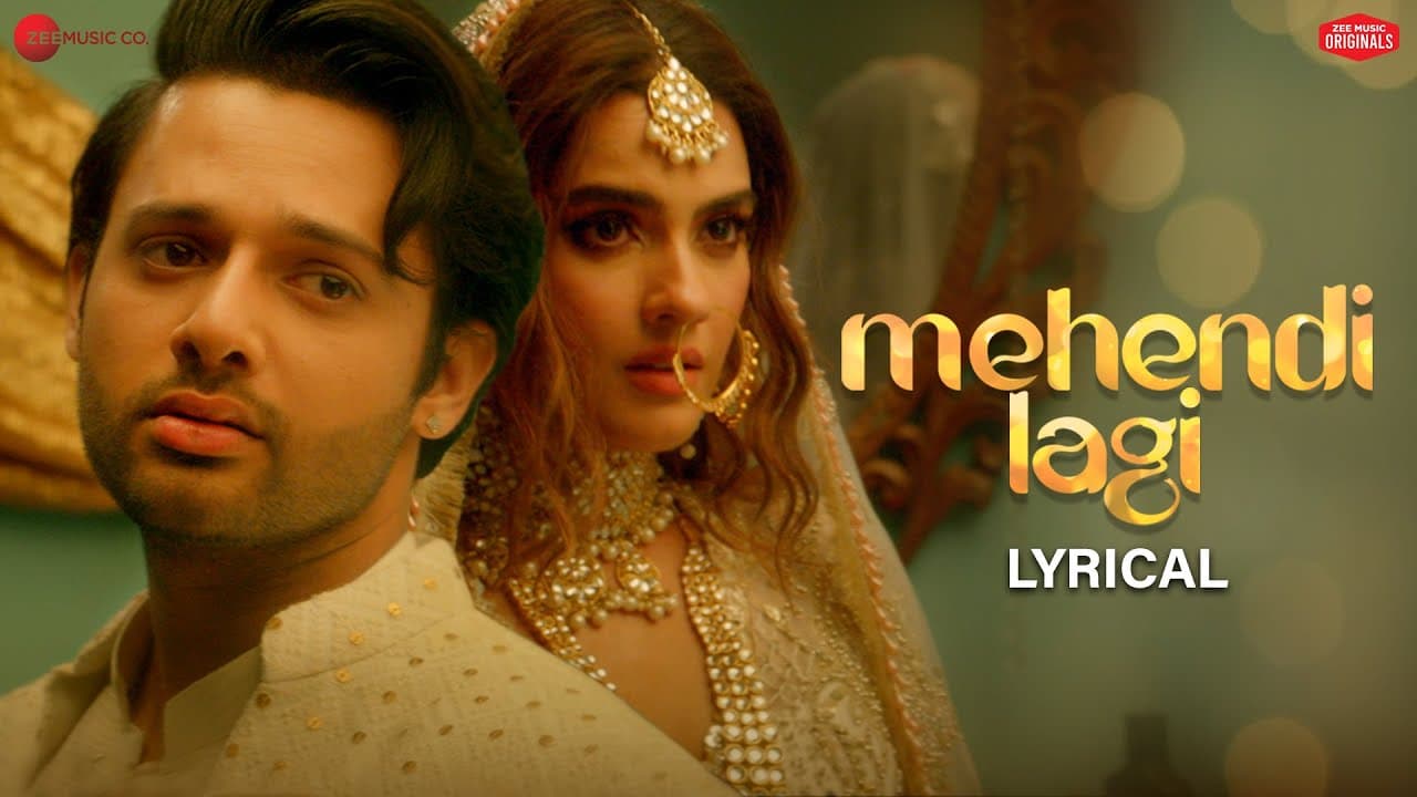 Mehendi Lagi - Lyrical | Stebin Ben & Kavya Thapar | Nilesh Ahuja | Kumaar | Zee Music Originals